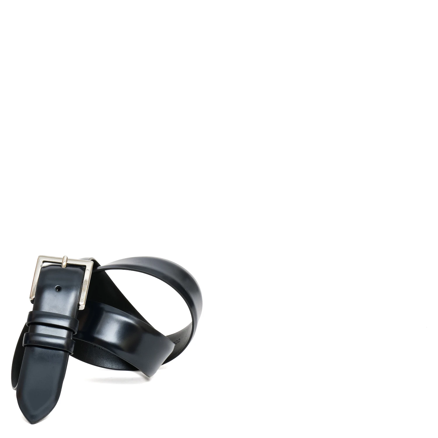 Cintura Classica Calf In Pelle 3,5 Cm