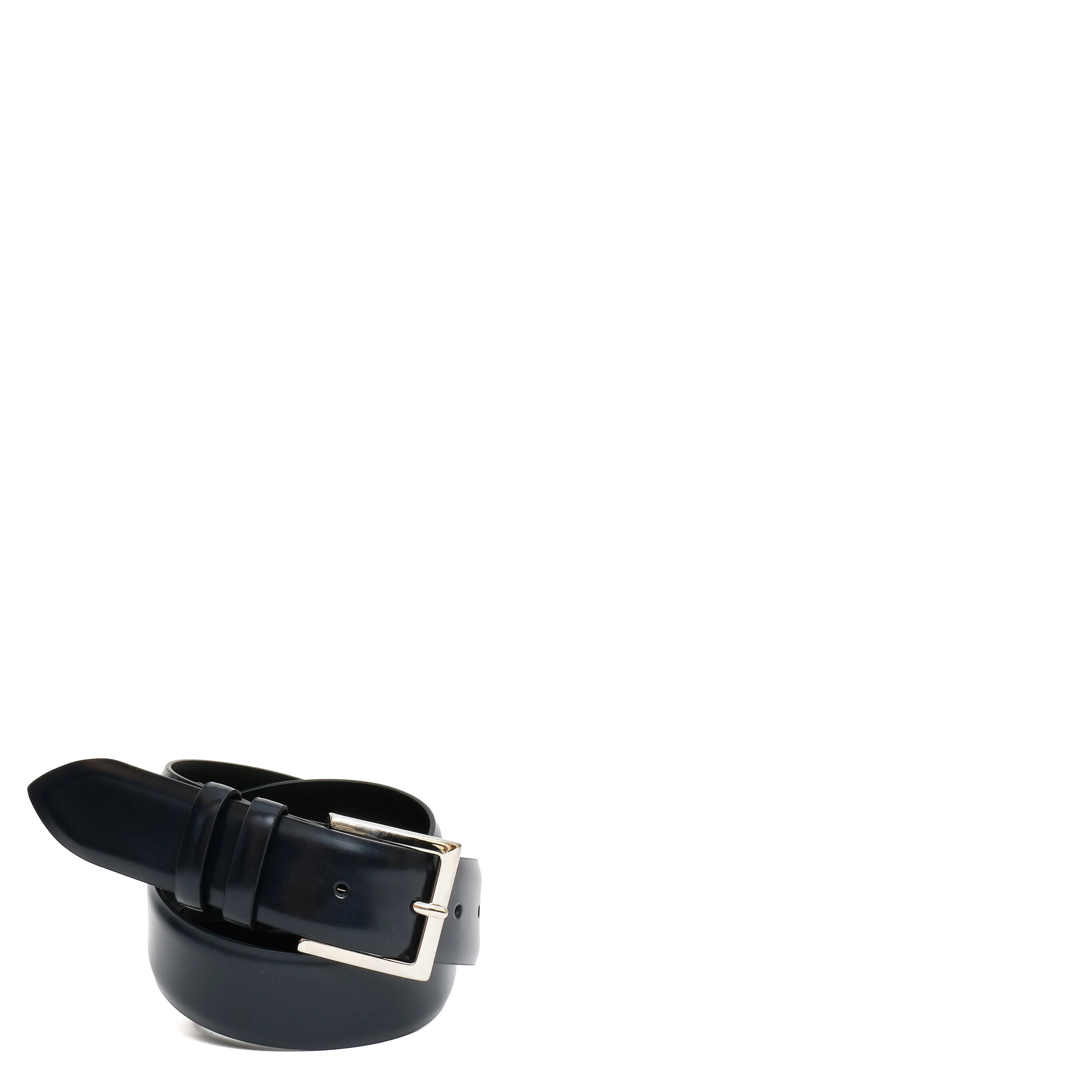 Cintura Classica Calf In Pelle 3,5 Cm
