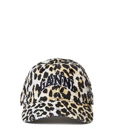 Washed Cotton Canvas Cap Leo Emb