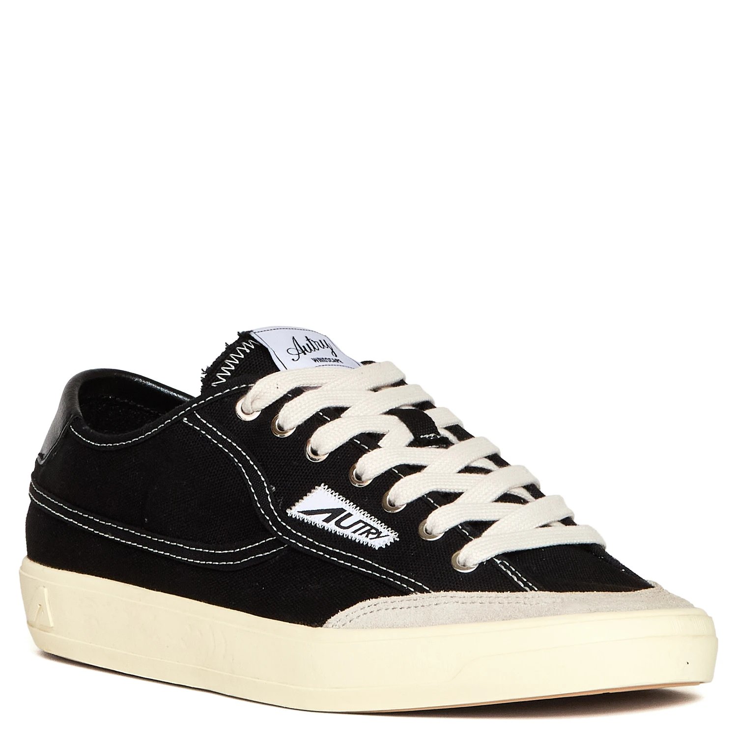 Sneakers Windscape Low In Canvas, Suede, Pelle