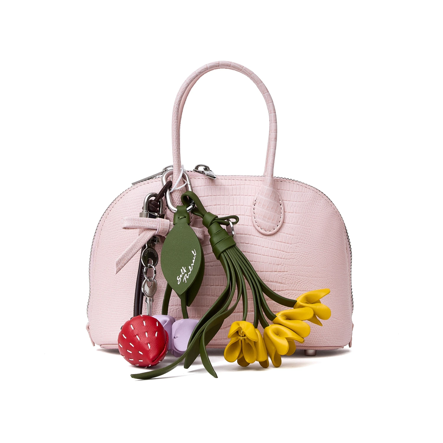 Lizard Leather Toast Mini Bag