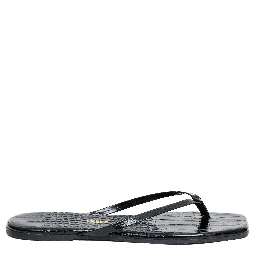Infradito Square Toe Croc Lily