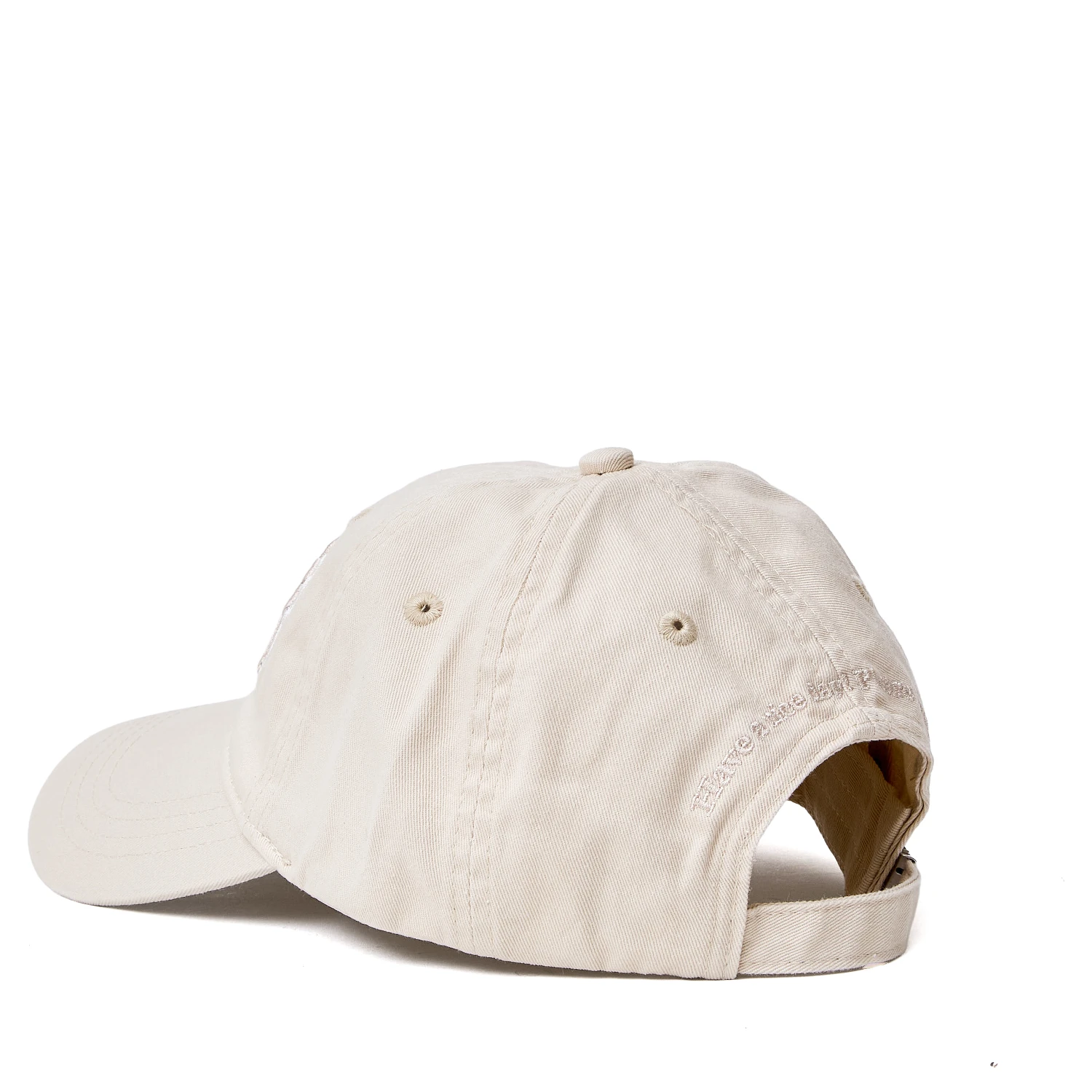 Washed Cotton Canvas Cap Emb