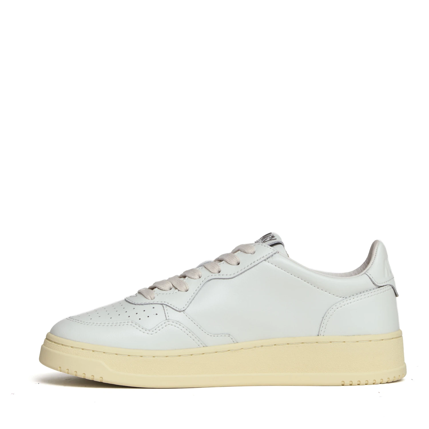 Sneakers Medalist Low In Pelle Bianca