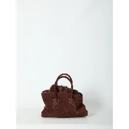 La Passeggiata top handle Light Choco bag mini