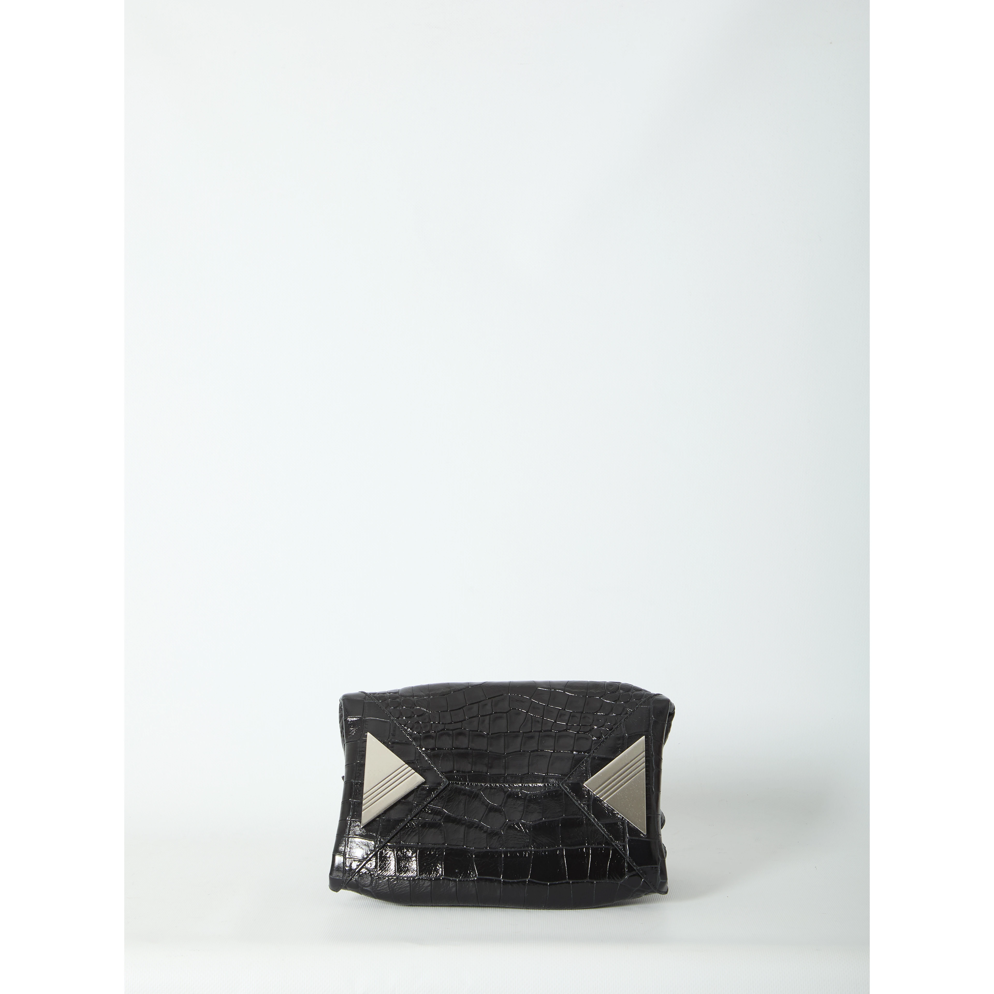 La Passeggiata top handle black bag mini