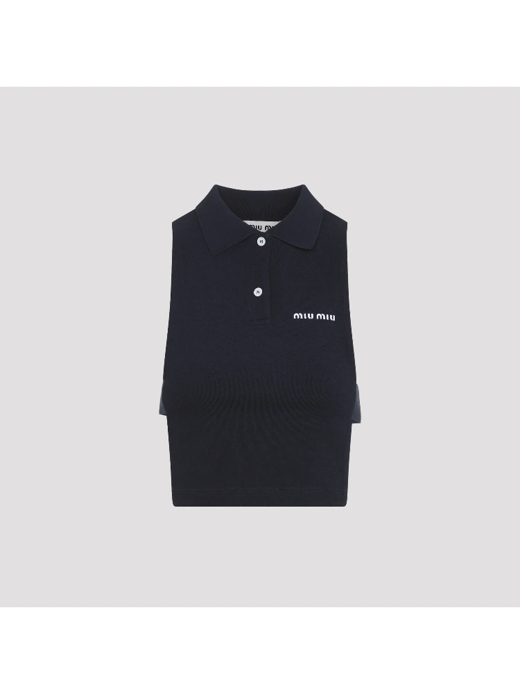 Miu Miu Cotton Polo