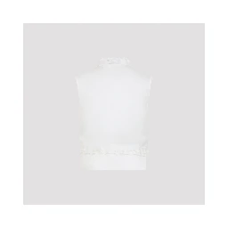 Alberta Ferretti Triple Organza Top