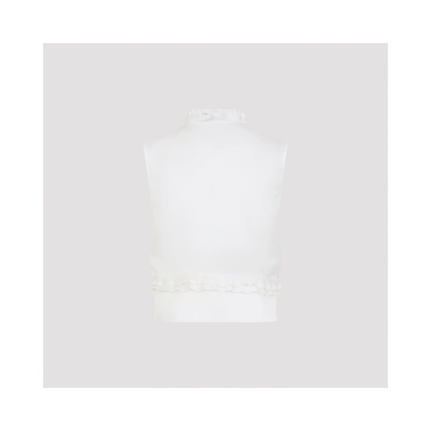 Alberta Ferretti Triple Organza Top