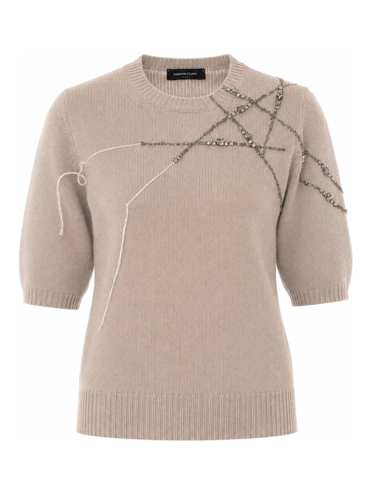 Fabiana Filippi T-shirts and Polos Beige
