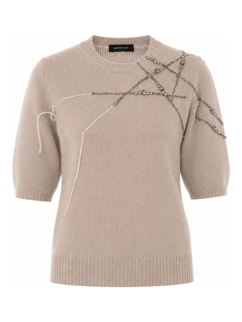 Fabiana Filippi T-shirts and Polos Beige