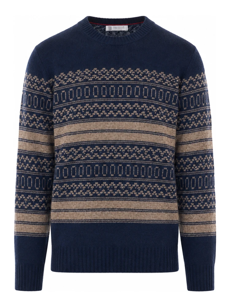 Brunello Cucinelli Sweaters Blue
