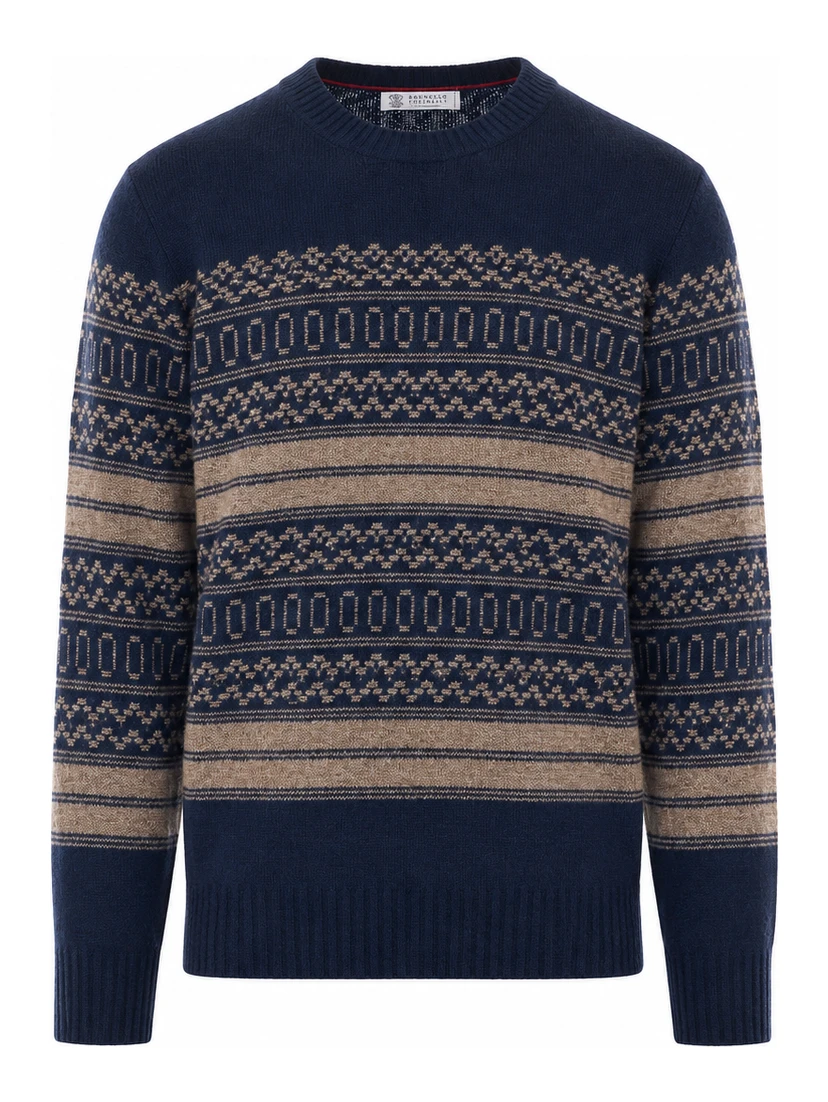 Brunello Cucinelli Sweaters Blue