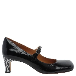 Chie Mihara With Heel Black