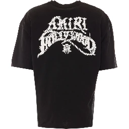 Amiri  T-shirts and Polos Black