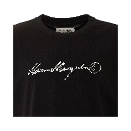 MM6 Maison Margiela T-shirts and Polos Black