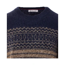 Brunello Cucinelli Sweaters Blue
