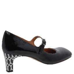 Chie Mihara With Heel Black