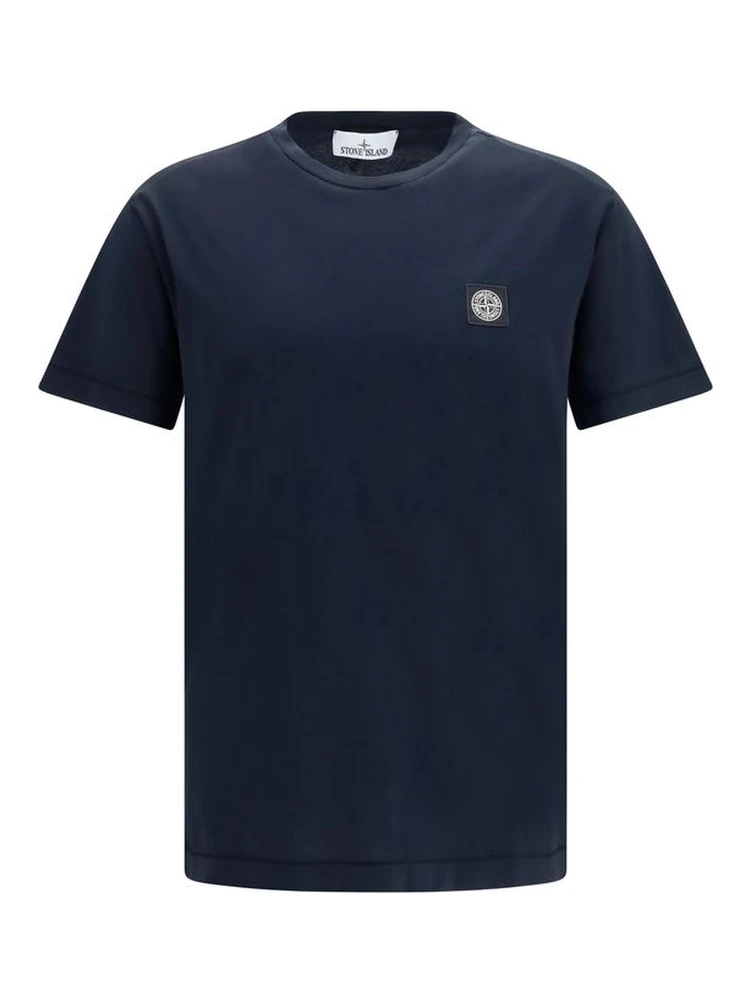 Blue Cotton T-Shirt