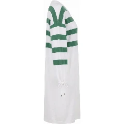 White Cotton Women's Dress