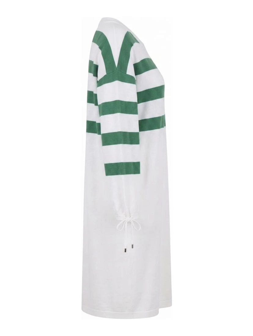 White Cotton Women's Dress