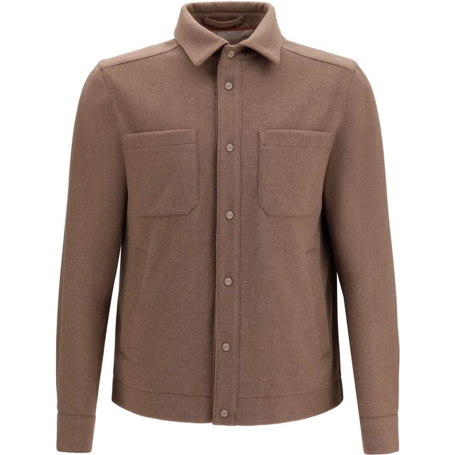 Brown Polyester Jacket