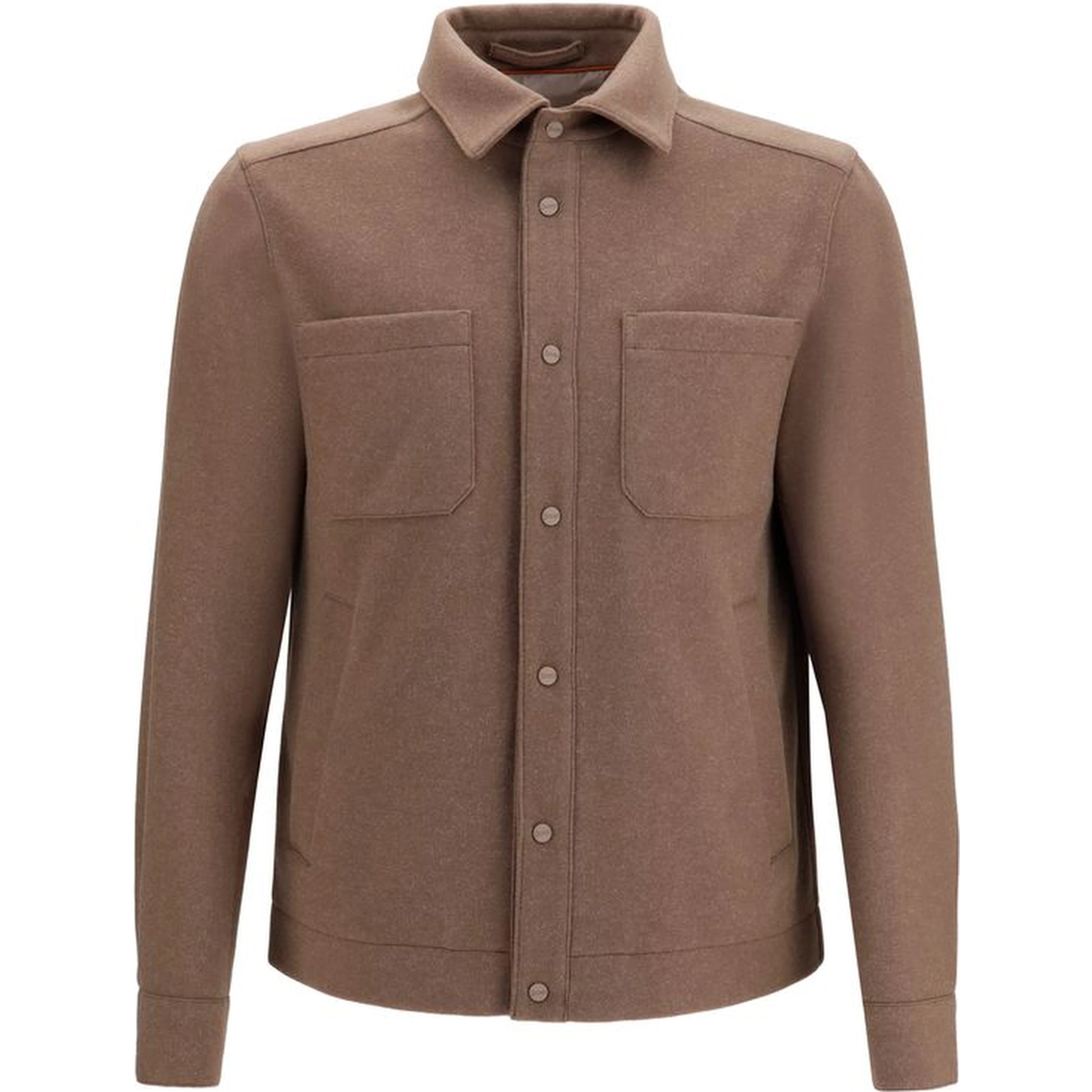 Brown Polyester Jacket