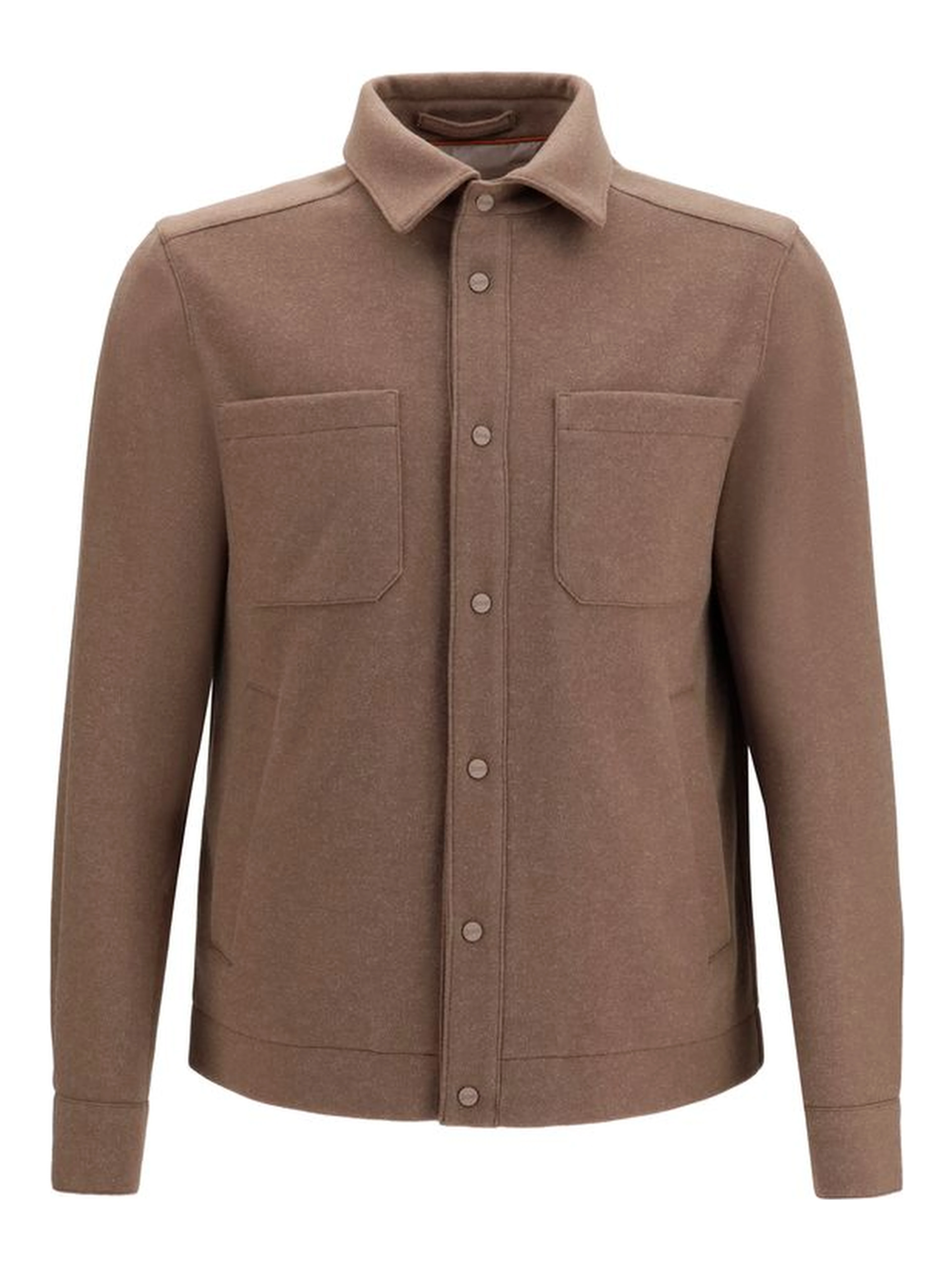 Brown Polyester Jacket