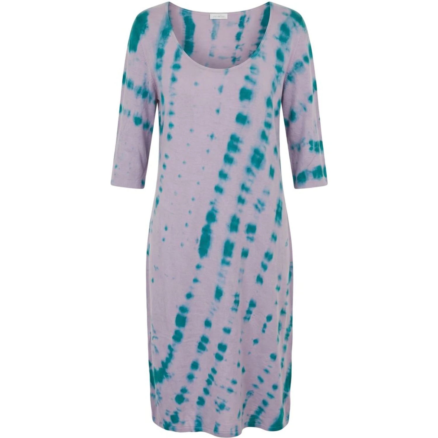 Purple Cotton Women Dress