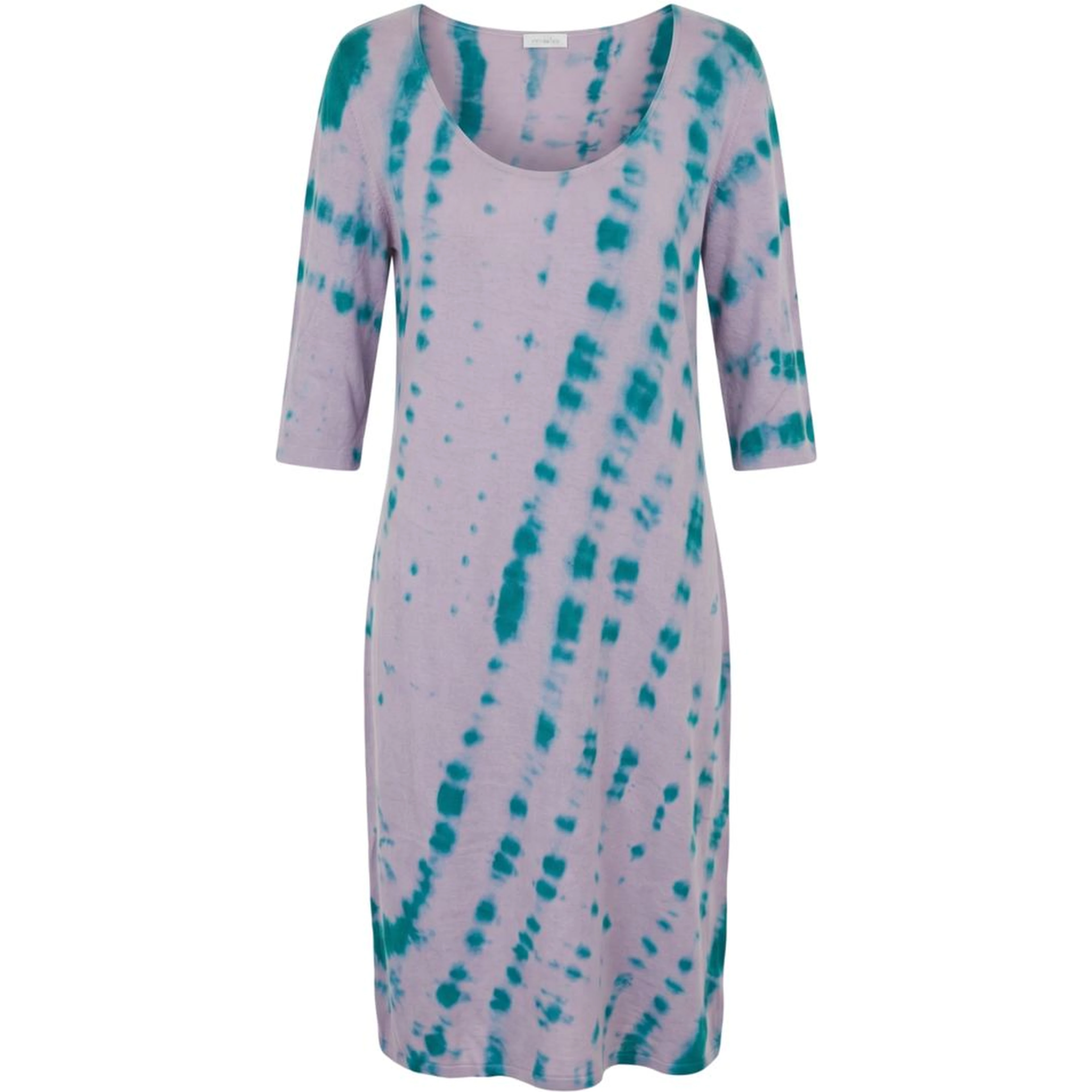 Purple Cotton Women Dress