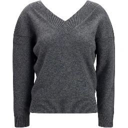 Gray Cashmere Sweater