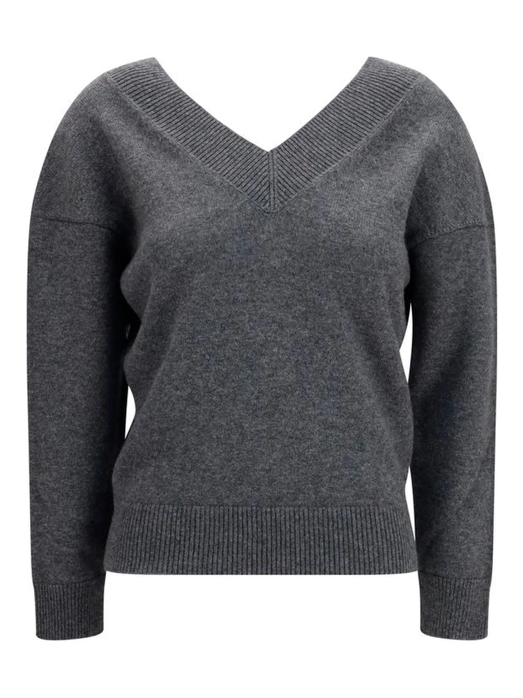 Gray Cashmere Sweater