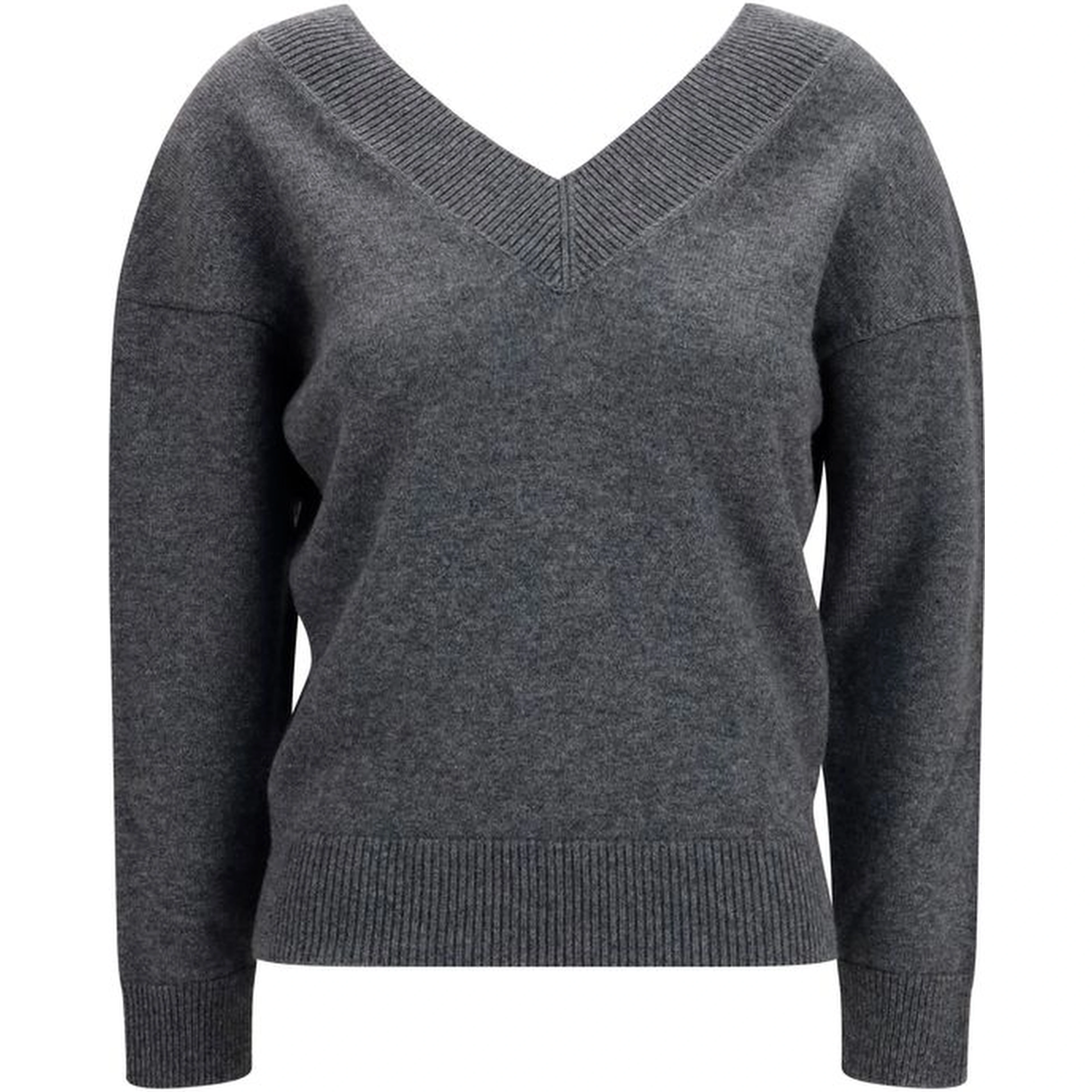 Gray Cashmere Sweater
