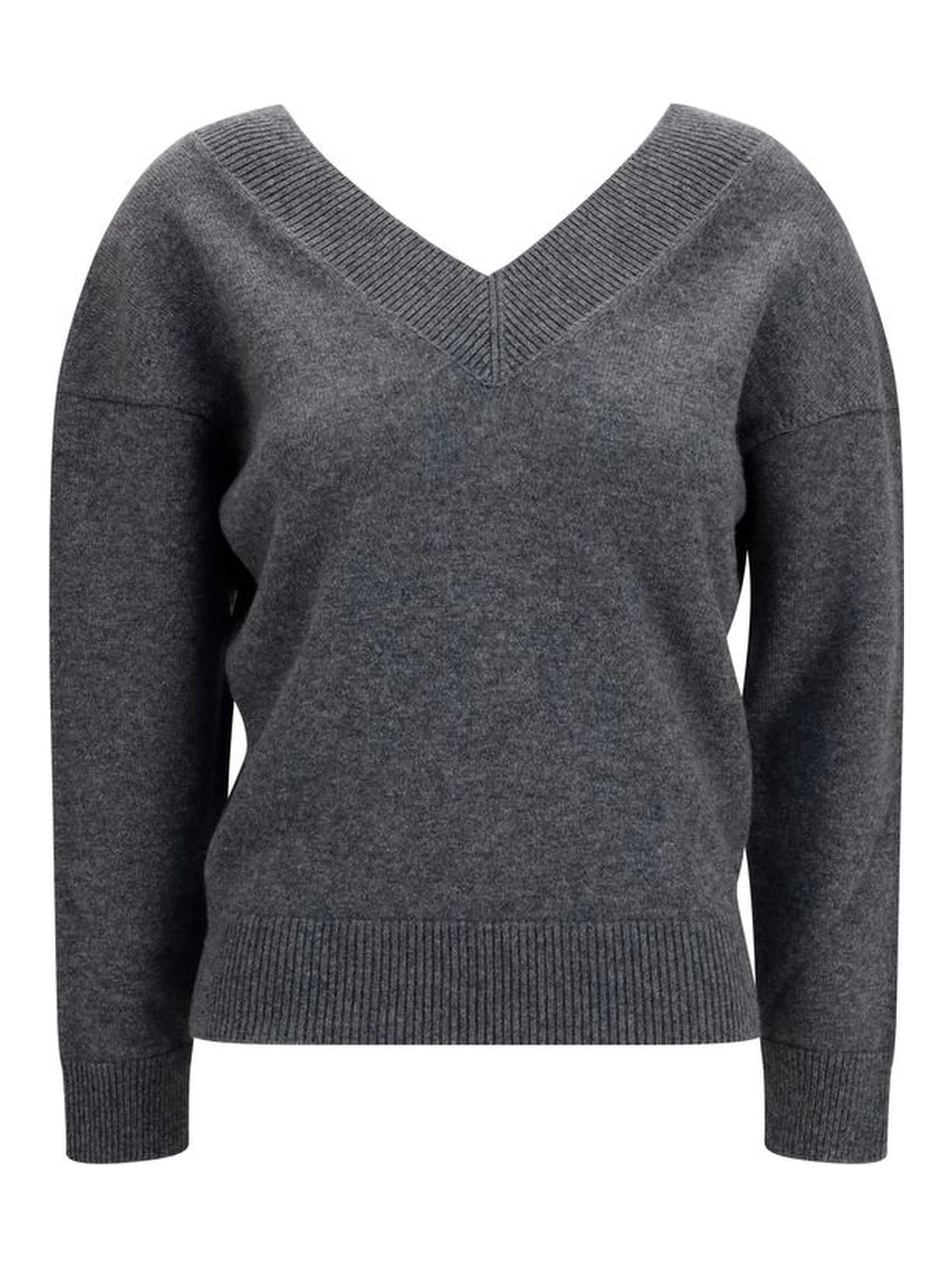 Gray Cashmere Sweater