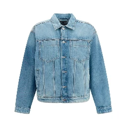 Blue Cotton Denim Jacket