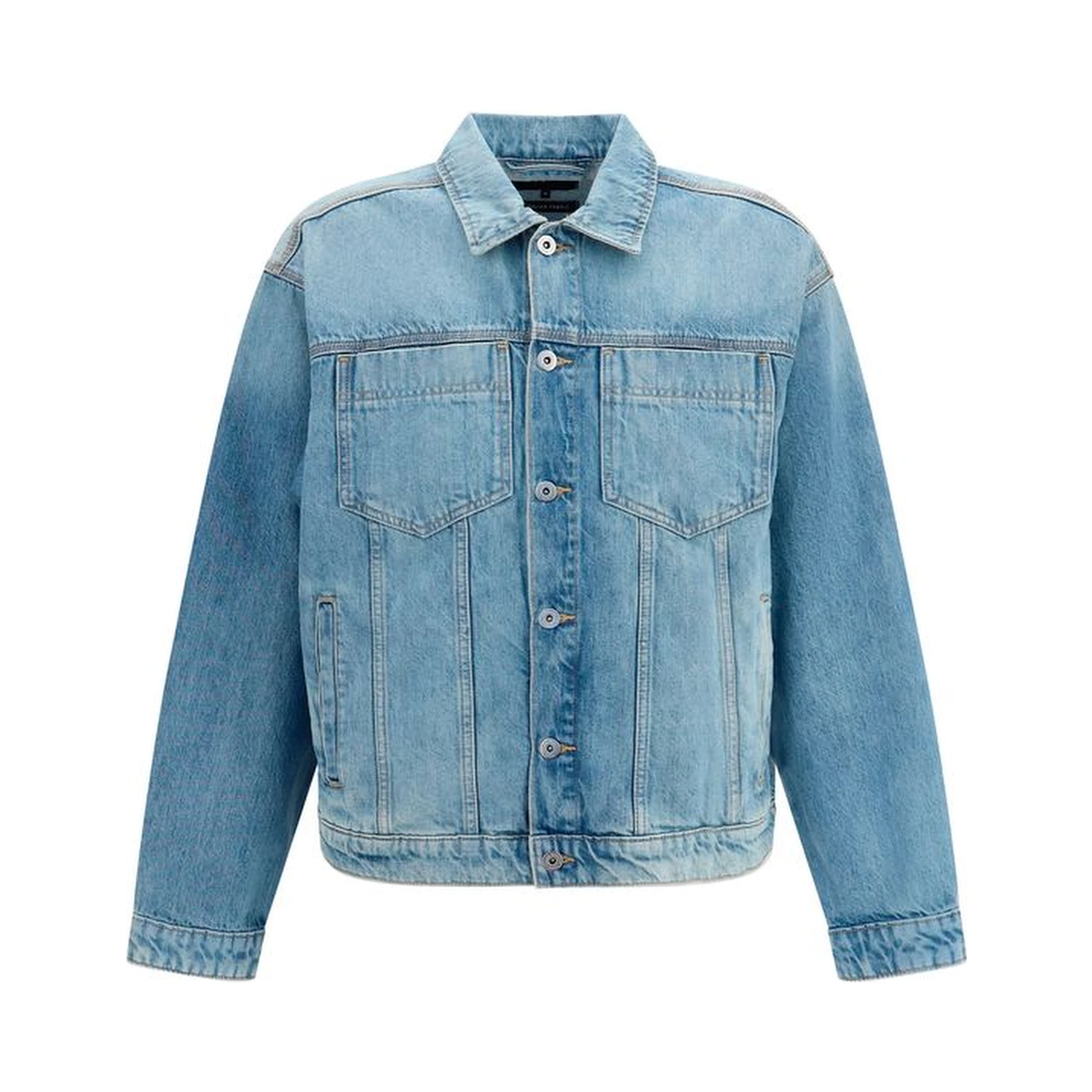 Blue Cotton Denim Jacket