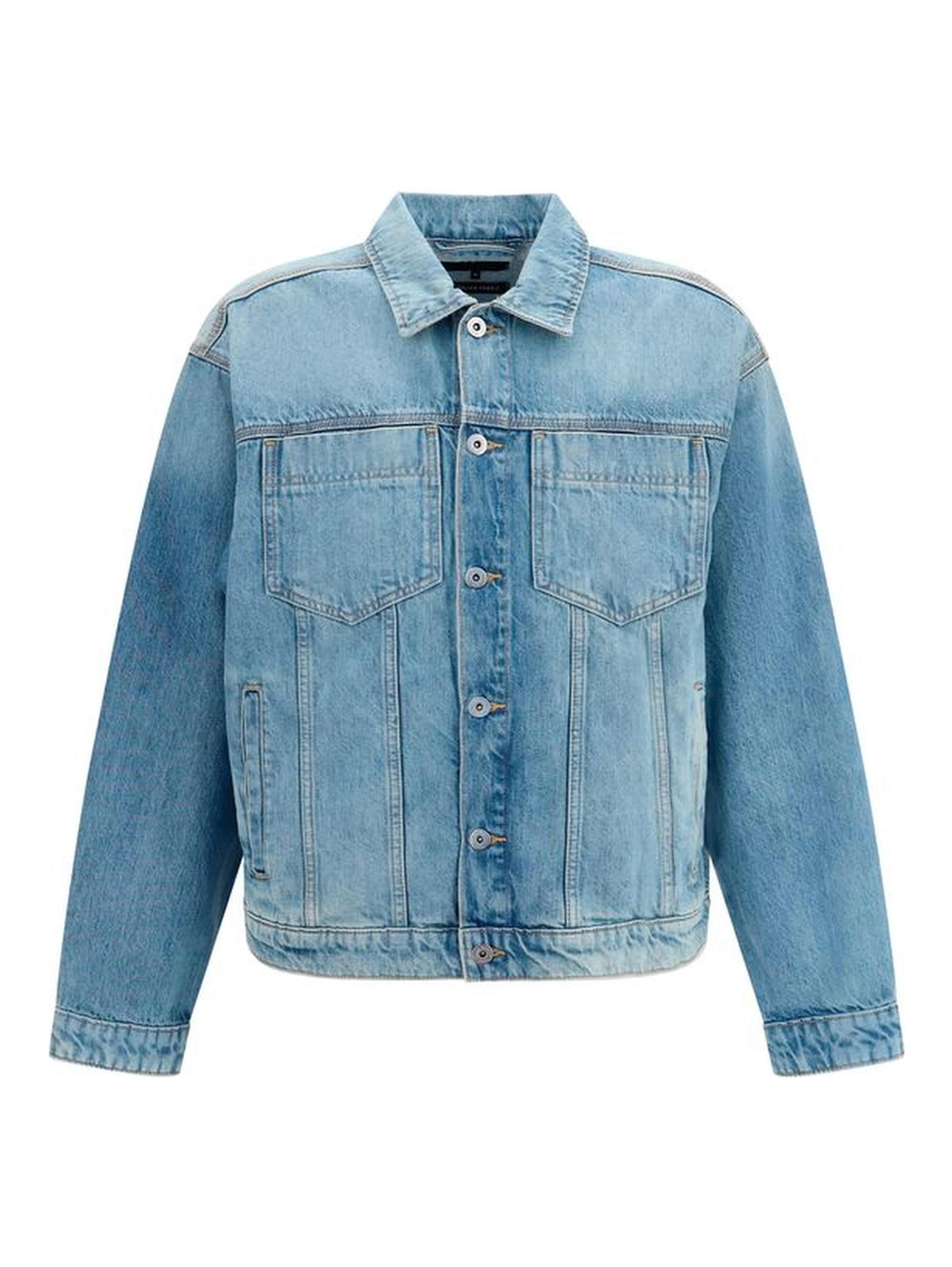 Blue Cotton Denim Jacket