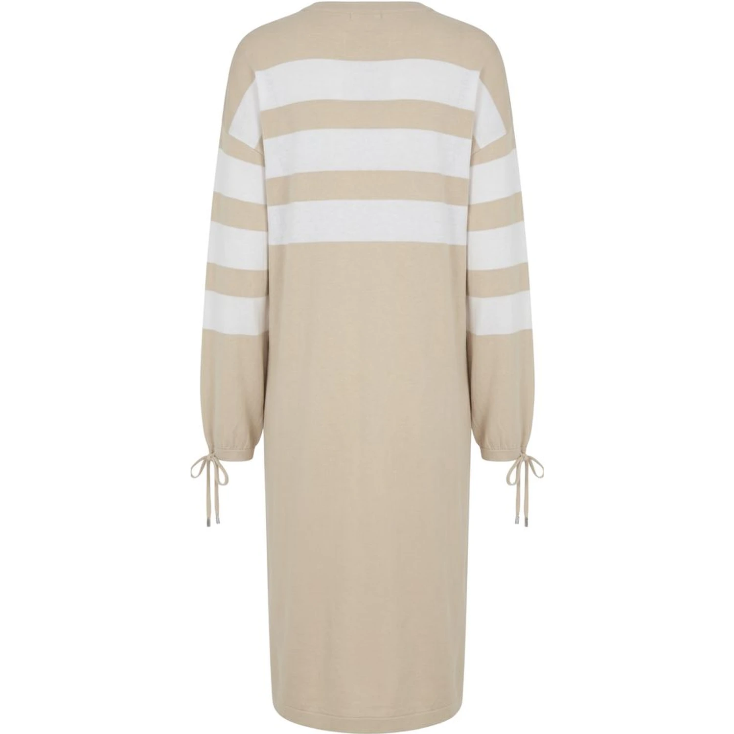 Beige Cotton Women Dress