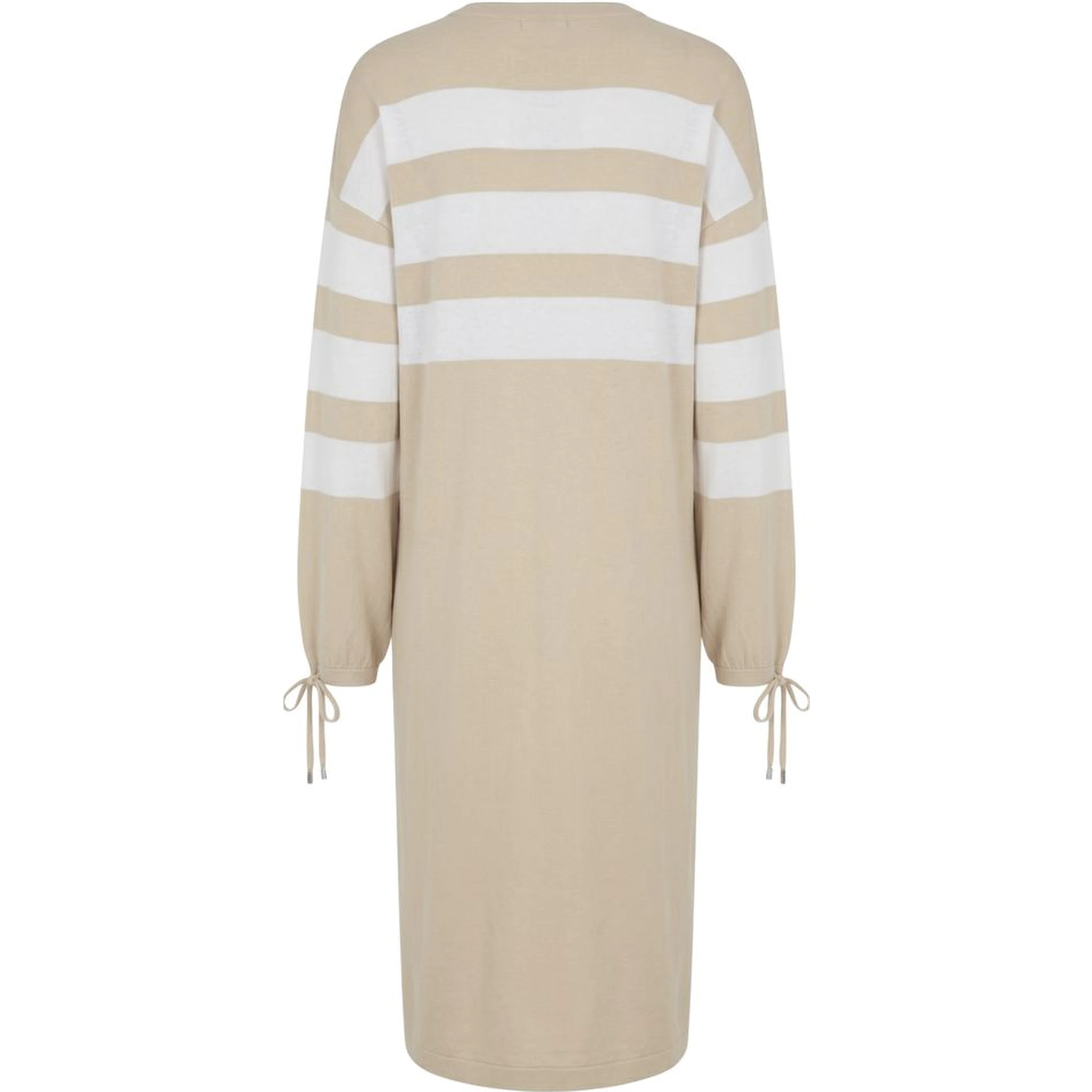 Beige Cotton Women Dress