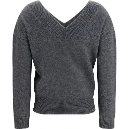 Gray Cashmere Sweater