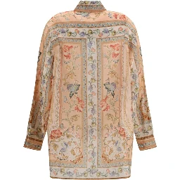 Multicolor Silk Pattern Shirt