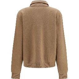 Beige Wool Oves Aries Polo Shirt