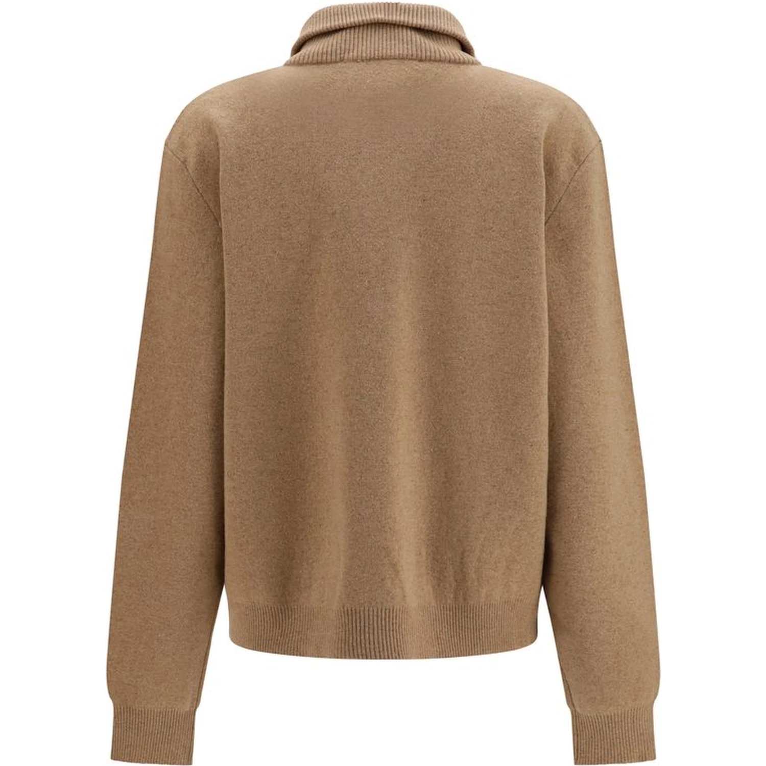 Beige Wool Oves Aries Polo Shirt
