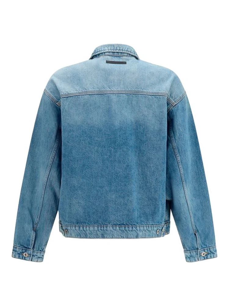 Blue Cotton Denim Jacket alternative