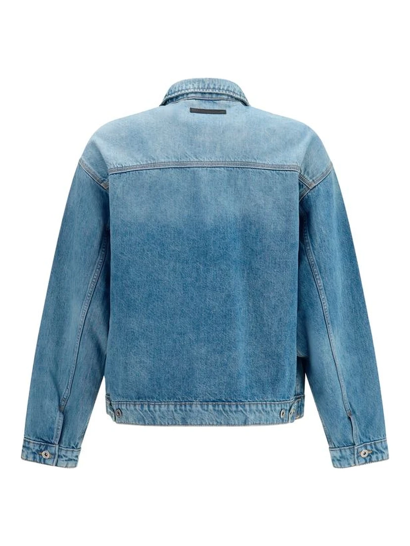 Blue Cotton Denim Jacket