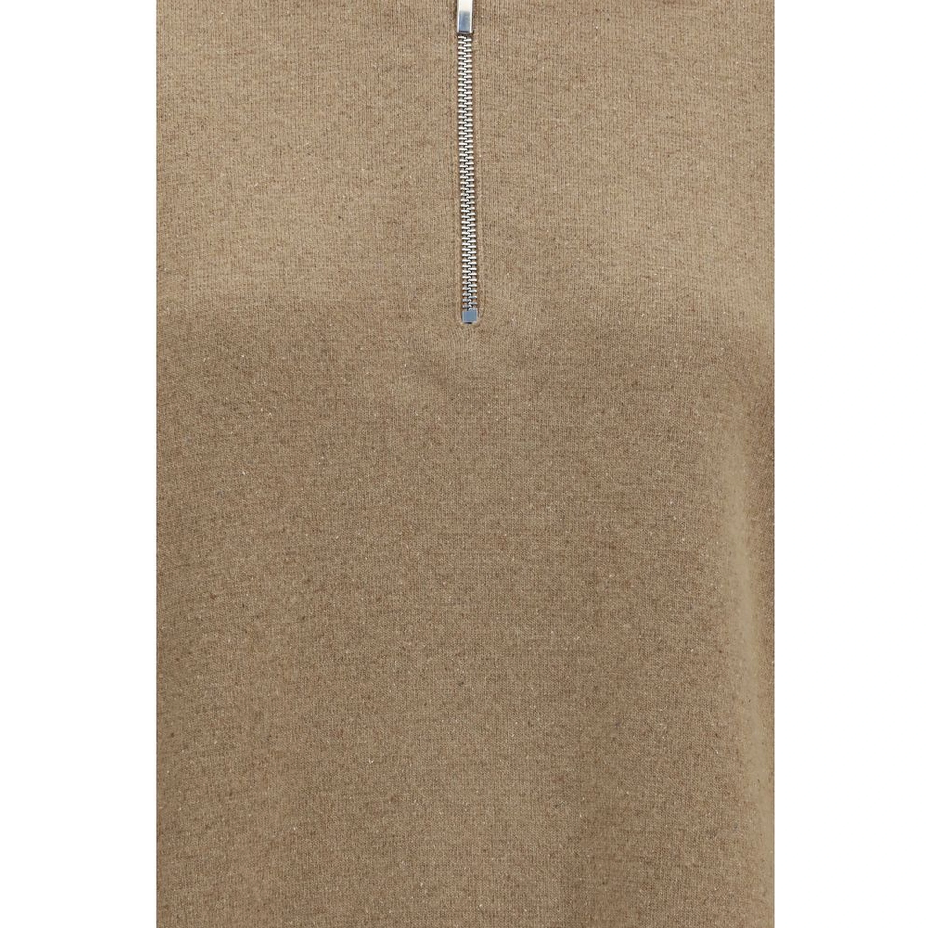 Beige Wool Oves Aries Polo Shirt