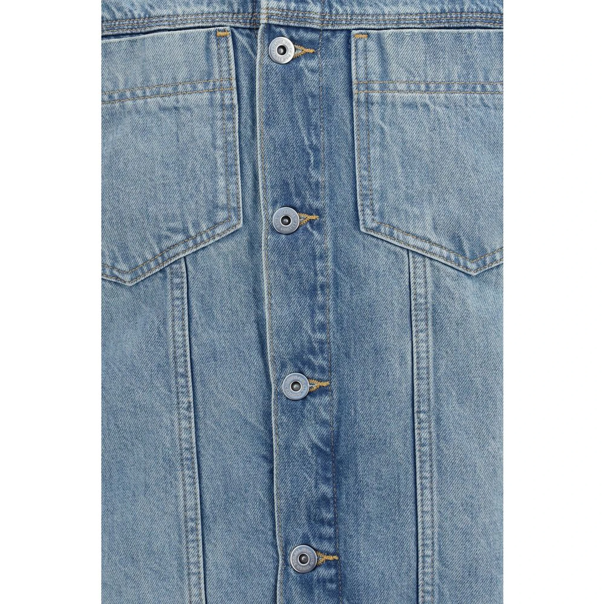 Blue Cotton Denim Jacket
