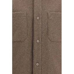 Brown Polyester Jacket