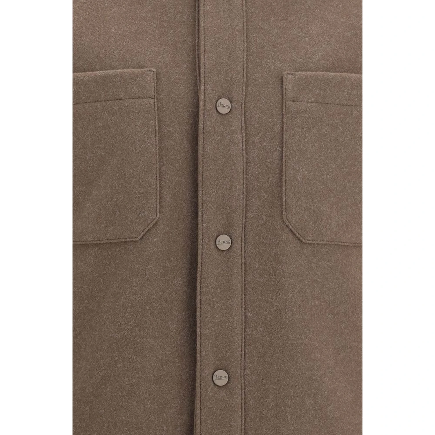 Brown Polyester Jacket