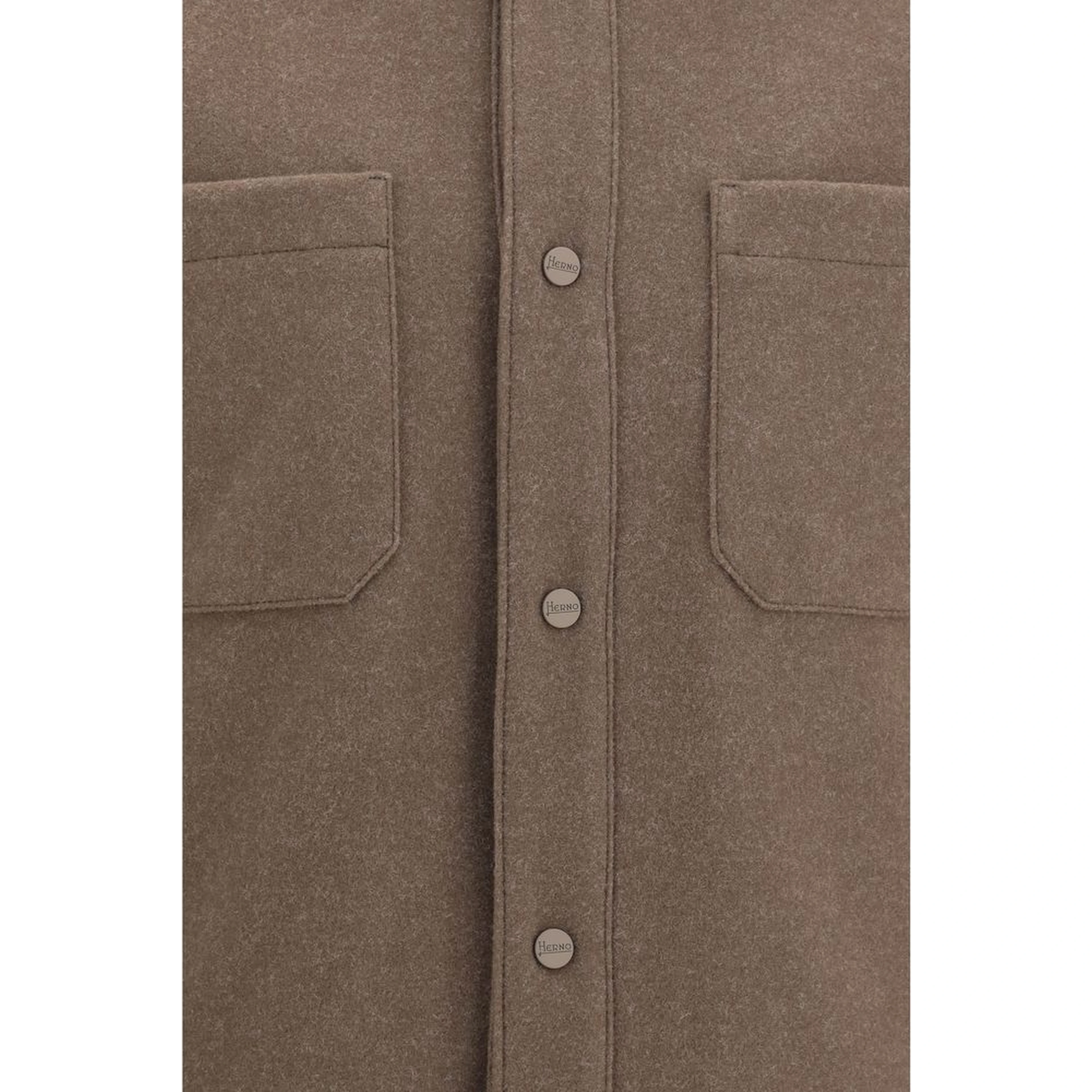 Brown Polyester Jacket